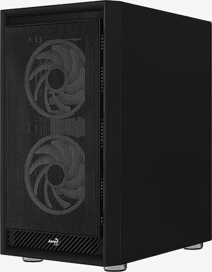 Aerocool Graphite ARGB Gaming Midi Tower Κουτί Υπολογιστή με Πλαϊνό Παράθυρο Μαύρο - Image 7