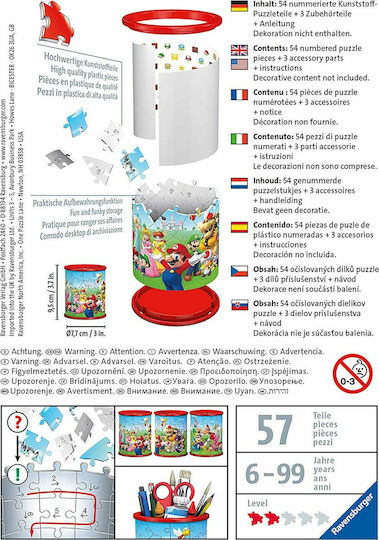 Puzzle Μολυβοθήκη Nintendo Super Mario 3D 54 Κομμάτια 11255 - Image 4