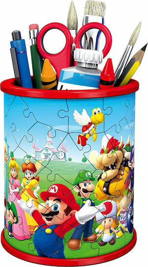 Puzzle Μολυβοθήκη Nintendo Super Mario 3D 54 Κομμάτια 11255 - Image 2