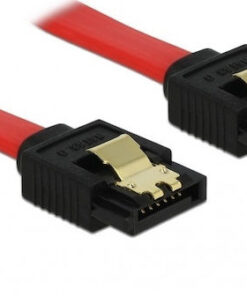 Alternative view of DeLock 7-Pin SATA III - 7-Pin SATA III Cable 30cm Κόκκινο (82676)