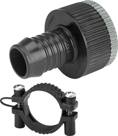 Gardena 01513-20 Σύνδεσμος Ρακόρ 19mm Μαύρο
