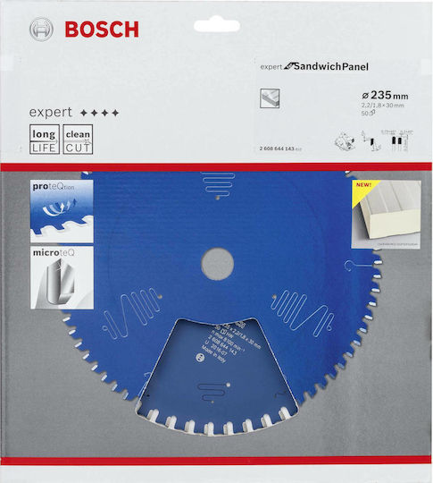 Bosch Δίσκος Κοπής για Πάνελ με 50 Δόντια 235mm 2608644143 - Image 2
