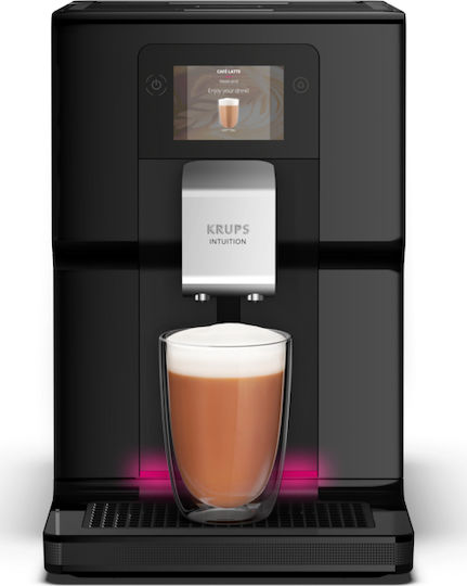 Krups Intuition Preference Αυτόματη Μηχανή Espresso 1450W Πίεσης 15bar για Cappuccino με Μύλο Άλεσης Μαύρη - Image 11