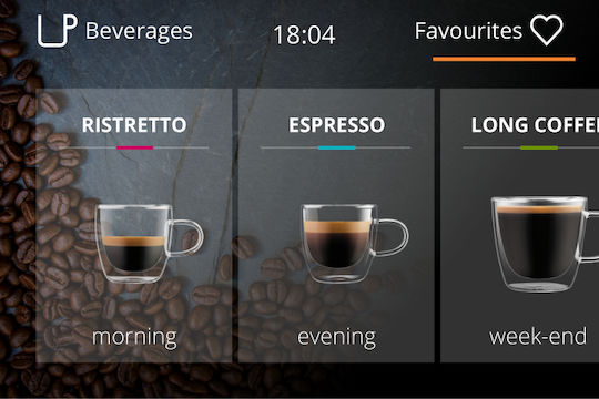 Krups Intuition Preference Αυτόματη Μηχανή Espresso 1450W Πίεσης 15bar για Cappuccino με Μύλο Άλεσης Μαύρη - Image 9