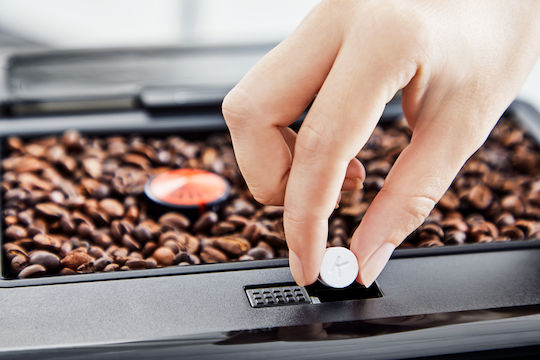 Krups Intuition Preference Αυτόματη Μηχανή Espresso 1450W Πίεσης 15bar για Cappuccino με Μύλο Άλεσης Μαύρη - Image 16