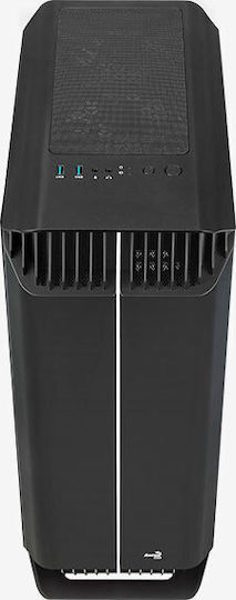 Aerocool Gladiator Duo Gaming Midi Tower Κουτί Υπολογιστή με Πλαϊνό Παράθυρο και RGB Φωτισμό Μαύρο - Image 7