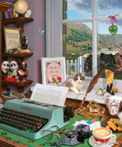 Alternative view of At The Writing Table 2D 1000pcs (59920)