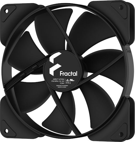 Fractal Design Aspect 14 Case Fan 140mm με Σύνδεση 4-Pin PWM - Image 2