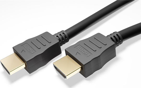 Goobay HDMI 1.4 Cable HDMI male - HDMI male 1.5m Μαύρο 41083 - Image 2