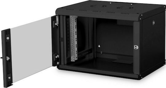 Digitus Επιτοίχια Καμπίνα Rack 7U 60x45x42cm Μαύρο DN-19 07-U-SW - Image 3