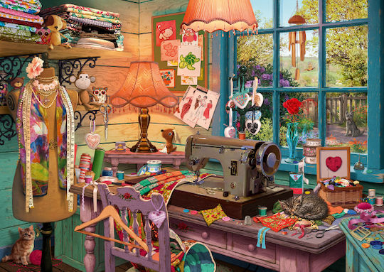 In The Sewing Room 2D 1000pcs (59654) - Image 2