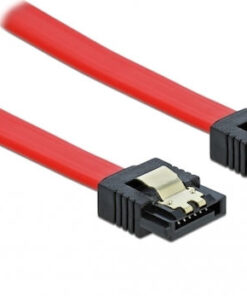 Alternative view of DeLock 7-Pin SATA III - 7-Pin SATA III Cable 0.1m Κόκκινο (82674)