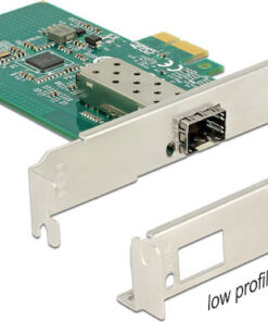 Alternative view of DeLock Ενσύρματη Κάρτα Δικτύου Gigabit (1Gbps) Ethernet PCI-e 89481