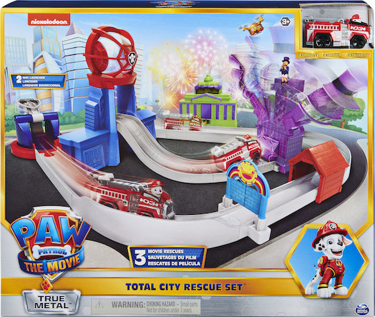 Spin Master Total City Rescue Movie Track Set with Exclusive Marshall Vehicle Πίστα 1:55 για 3+ Ετών - Image 2
