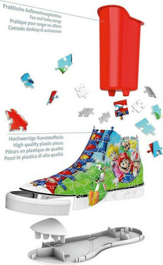 Puzzle Super Mario Sneaker 3D 108 Κομμάτια 11267 - Image 3