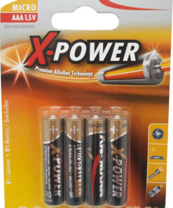 Alternative view of Ansmann X-Power Αλκαλικές Μπαταρίες AAA 1.5V 4τμχ 5015653