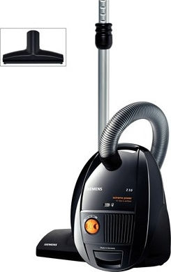 Siemens VSZ3XTRM11 Ηλεκτρική Σκούπα 850W με Σακούλα 4lt Μαύρη - Image 2