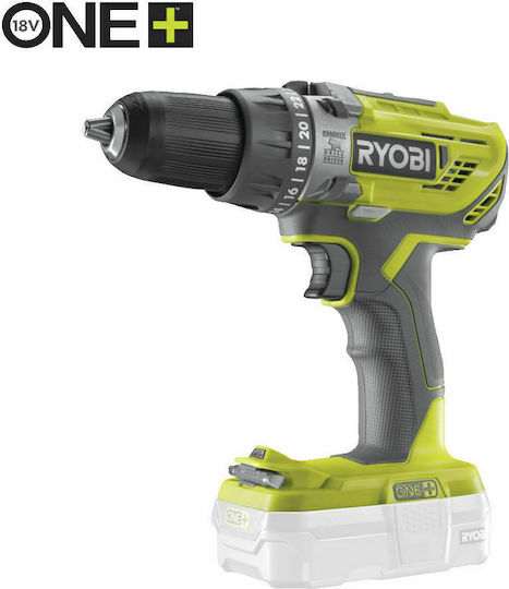 Ryobi R18PD3-0 Κρουστικό Δραπανοκατσάβιδο Μπαταρίας Solo 18V 5133002888