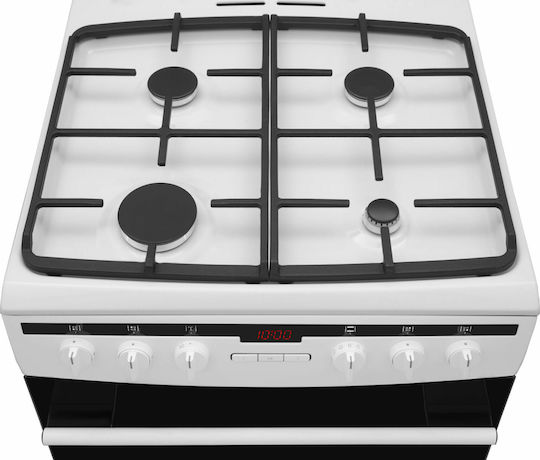 Amica 617GEH3.33HZpTaDpA(W) Κουζίνα 65lt με Εστίες Υγραερίου Π60εκ. Λευκή - Image 4