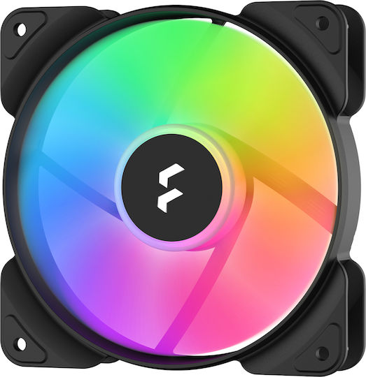 Fractal Design Aspect 12 RGB Black Frame Case Fan 120mm με Σύνδεση 4-Pin PWM 3τμχ - Image 3