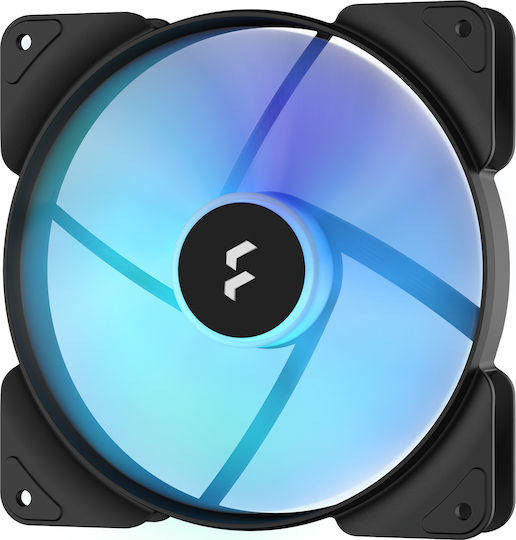 Fractal Design Aspect 14 RGB Black Frame Case Fan 140mm με Σύνδεση 4-Pin PWM 3τμχ - Image 2