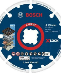 Bosch Expert Diamond Metal Wheel X-Lock Δίσκος Κοπής Μετάλλου 115mm 2608900532