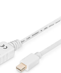Alternative view of Digitus Cable DisplayPort male - mini DisplayPort female 3.0m (AK-340102-030-W)