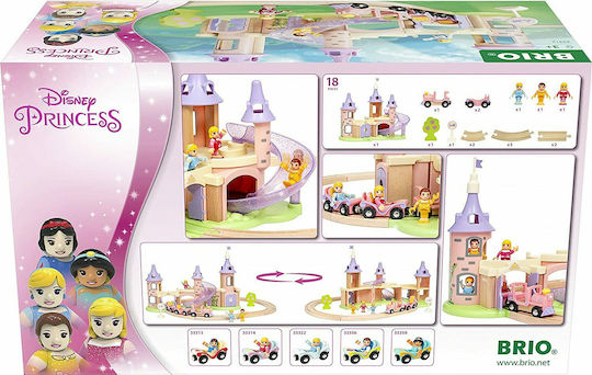 Brio Toys Disney Princess Castle Σετ με Τρενάκι από Ξύλο για 3+ Ετών 33312 - Image 9