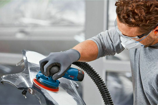 Bosch GEX 12V-125 Έκκεντρο Τριβείο 125mm Μπαταρίας Solo με Ρύθμιση Ταχύτητας και με Σύστημα Αναρρόφησης - Image 3