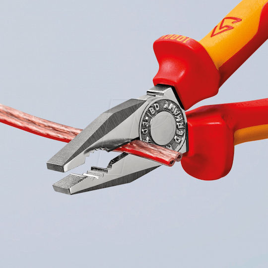 Knipex Πένσα Ίσια Ηλεκτρολόγου Μήκους 180mm 03 06 180 - Image 5