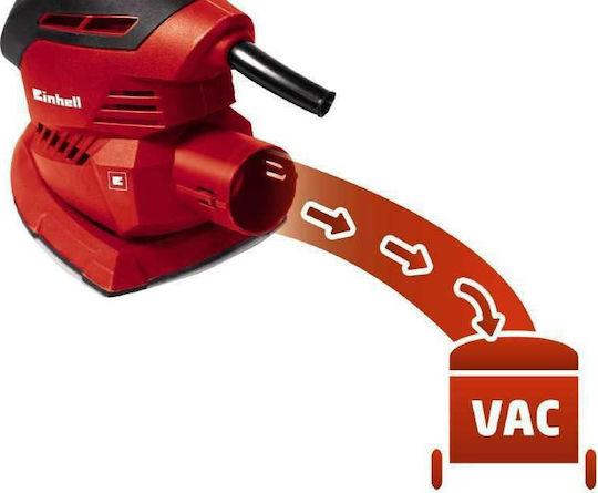 Einhell TH-OS 1016 Τριβείο Δέλτα Χούφτας 100W με Σύστημα Αναρρόφησης - Image 4