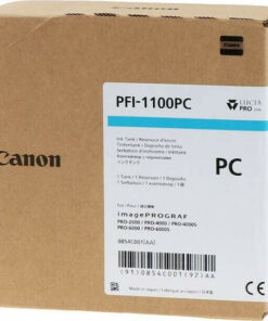 Alternative view of Canon PFI-1100 Γνήσιο Μελάνι Εκτυπωτή InkJet Κυανό (0854C001)