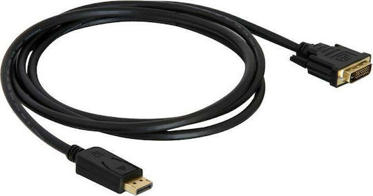 DeLock Cable DVI-D male - DisplayPort male 1m (82590) - Image 2