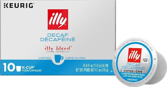 Illy Κάψουλες Espresso Decaffeinato Decaffeine Συμβατές με Μηχανή Nespresso 10caps 01-04-9004 - Image 3