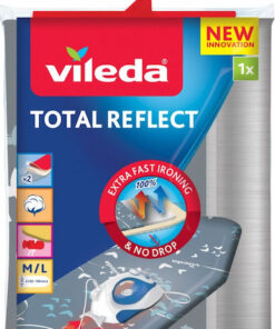 Vileda Σιδερόπανο Total Reflect 130x45cm 163263 Γκρι