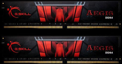 G.Skill Aegis DDR4 32GB RAM με 2x16GB Modules και Ταχύτητα 2400 για Desktop F4-2400C17D-32GIS - Image 4