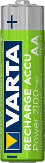 Varta Rechargeable Accu Επαναφορτιζόμενες Μπαταρίες AA Ni-MH 2100mAh 1.2V 2τμχ - Image 2