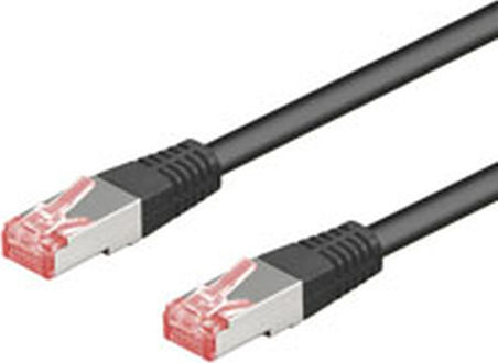 Goobay S/FTP Cat.6 Καλώδιο Δικτύου Ethernet 10m Μαύρο 1τμχ 68694 - Image 2
