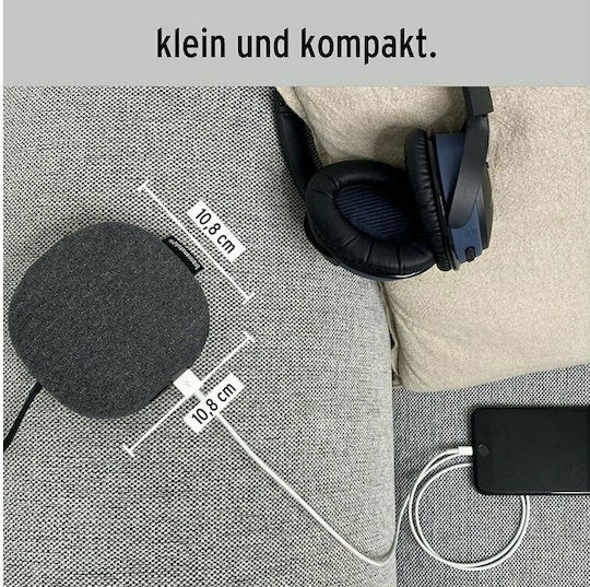 Brennenstuhl Βάση Φόρτισης με 2 Θύρες USB-A σε Γκρι χρώμα (1150020010) - Image 3