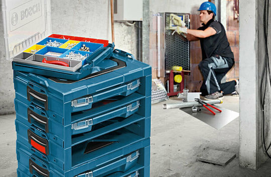 Bosch i-Boxx 53 Ταμπακιέρα Εργαλείων 12 Θέσεων με Αφαιρούμενα Κουτιά Πολύχρωμη 35.7x31.6x5.3εκ. 1600A001S7 - Image 5