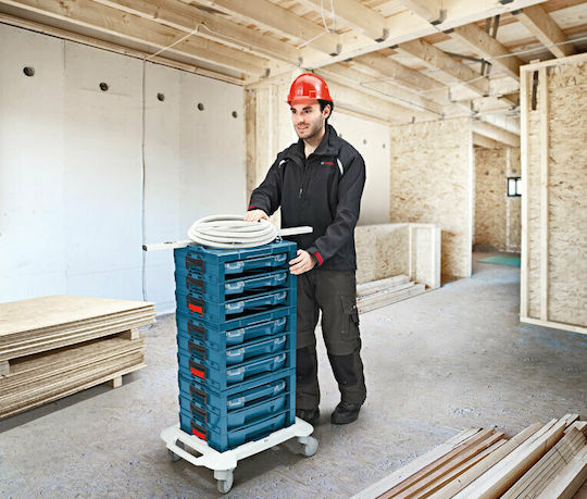 Bosch i-Boxx 53 Ταμπακιέρα Εργαλείων 12 Θέσεων με Αφαιρούμενα Κουτιά Πολύχρωμη 35.7x31.6x5.3εκ. 1600A001S7 - Image 3