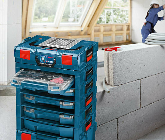 Bosch i-Boxx 53 Ταμπακιέρα Εργαλείων 12 Θέσεων με Αφαιρούμενα Κουτιά Πολύχρωμη 35.7x31.6x5.3εκ. 1600A001S7 - Image 4