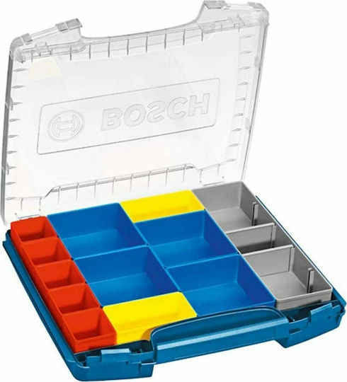 Bosch i-Boxx 53 Ταμπακιέρα Εργαλείων 12 Θέσεων με Αφαιρούμενα Κουτιά Πολύχρωμη 35.7x31.6x5.3εκ. 1600A001S7