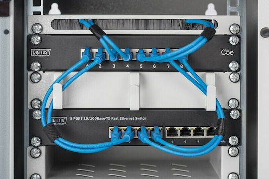 Digitus Επιτοίχια Καμπίνα Rack 9U 30x30x30cm Λευκό DN-10-09U - Image 5