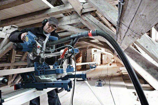 Bosch GCM 8 SJL Professional Φαλτσοπρίονο Ρεύματος Συρόμενο με Ισχύ 1600W, Οδηγό Laser, Δίσκο Κοπής Διαμέτρου 216mm & Ταχύτητα Κοπής 5500rpm - Image 3