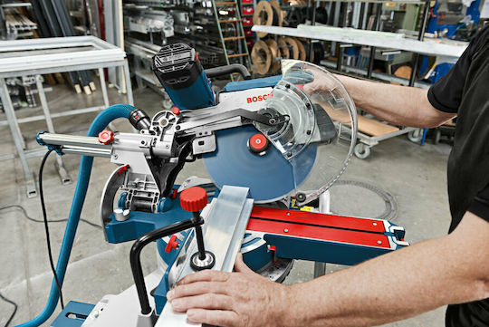 Bosch GCM 12 SDE Professional Φαλτσοπρίονο Ρεύματος Συρόμενο με Ισχύ 1800W, Δίσκο Κοπής Διαμέτρου 305mm & Ταχύτητα Κοπής 4000rpm - Image 6