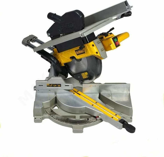 Dewalt D27113 Φαλτσοπρίονο Ρεύματος Δύο Εργασιών Συρόμενο με Ισχύ 1600W, Δίσκο Κοπής Διαμέτρου 305mm & Ταχύτητα Κοπής 3300rpm - Image 3