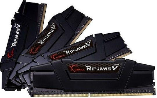 G.Skill Ripjaws V DDR4 64GB RAM με 4x16GB Modules και Ταχύτητα 3200 για Desktop F4-3200C16Q-64GVK - Image 4