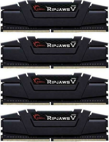 G.Skill Ripjaws V DDR4 64GB RAM με 4x16GB Modules και Ταχύτητα 3200 για Desktop F4-3200C16Q-64GVK - Image 2