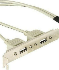 Alternative view of DeLock 10pin USB - 2x USB 2.0 female